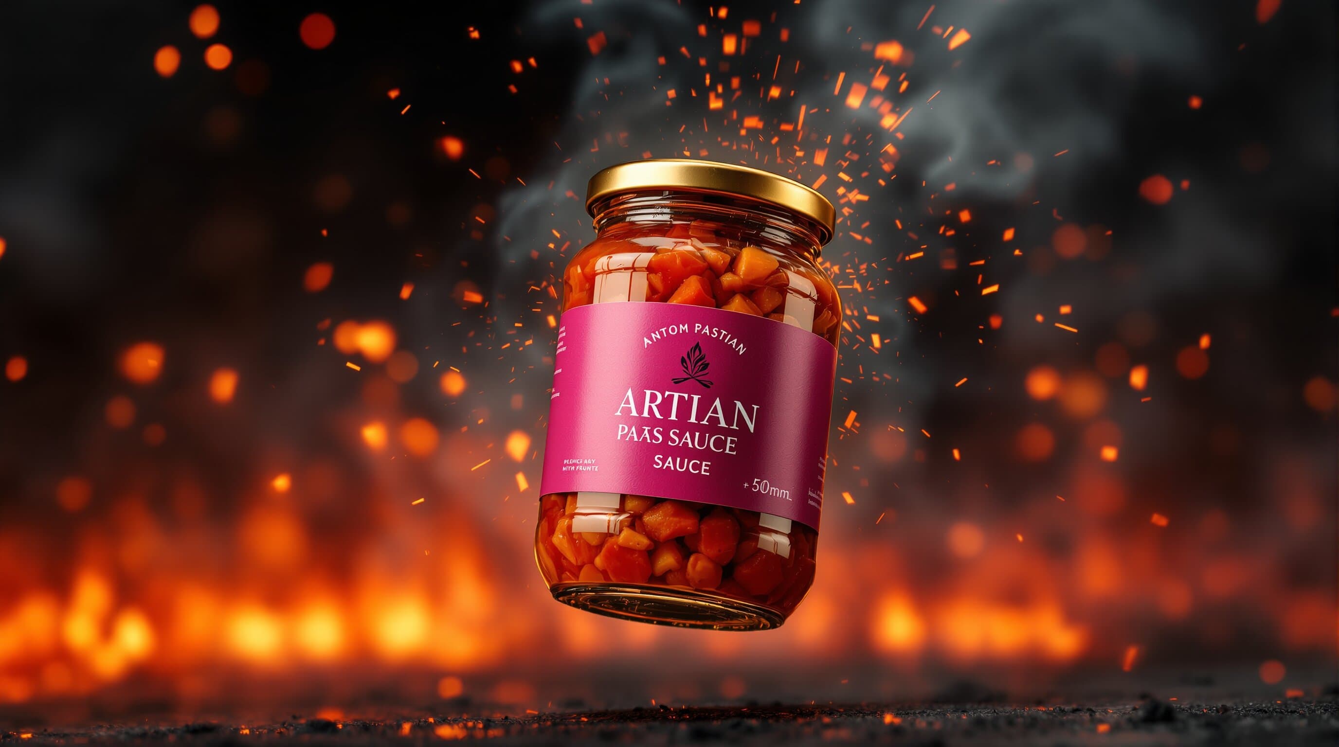 Limited edition pasta sauce jar